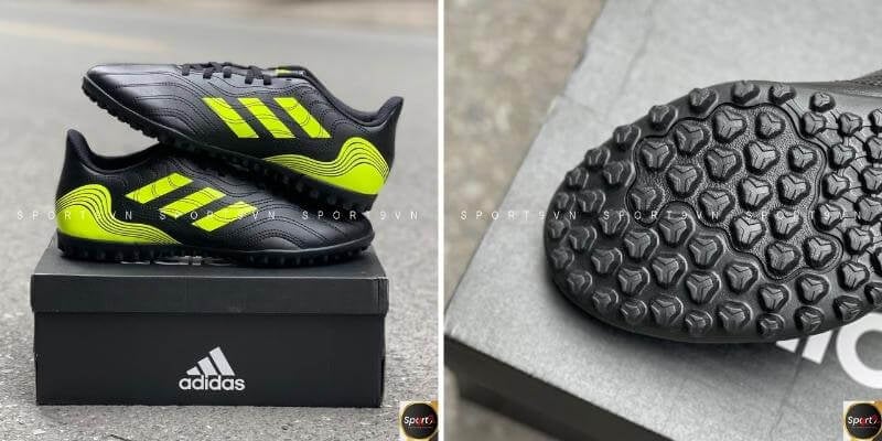 giày đá bóng Adidas Copa Sense .4 TF Superlative - Đen/Vàng - FW6547